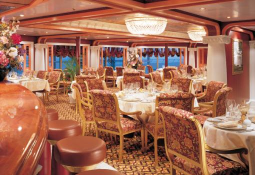 El Scarlett´s Supper Club, el Restaurante privado del buque
